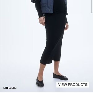 Mama maternity jersey skirt